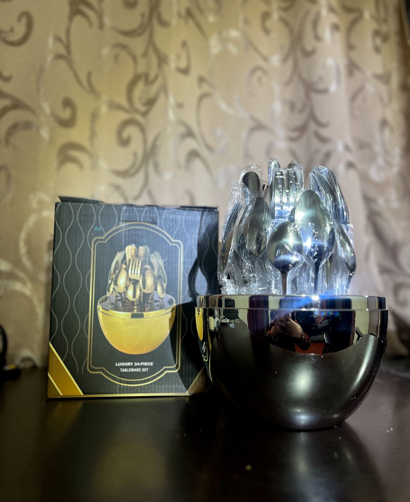 JUEGO DE CUBIERTOS 24 PIEZAS