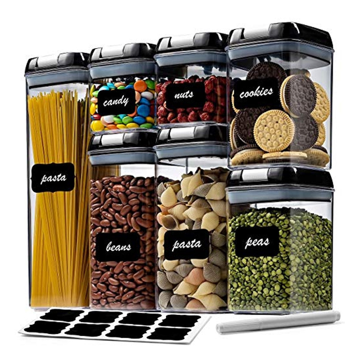 RECIPIENTES ORGANIZADORES DE COMIDA X7