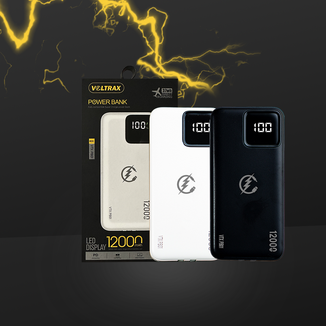 POWER BANK SUPER CHARGE 12000 mAh