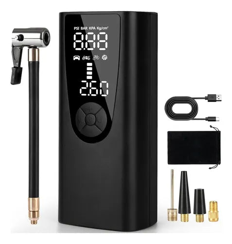 COMPRESOR PORTATIL + POWER BANK