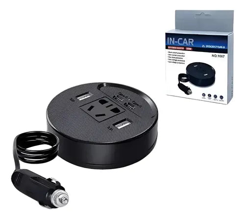 MULTIPUERTO PARA CARRO 12V