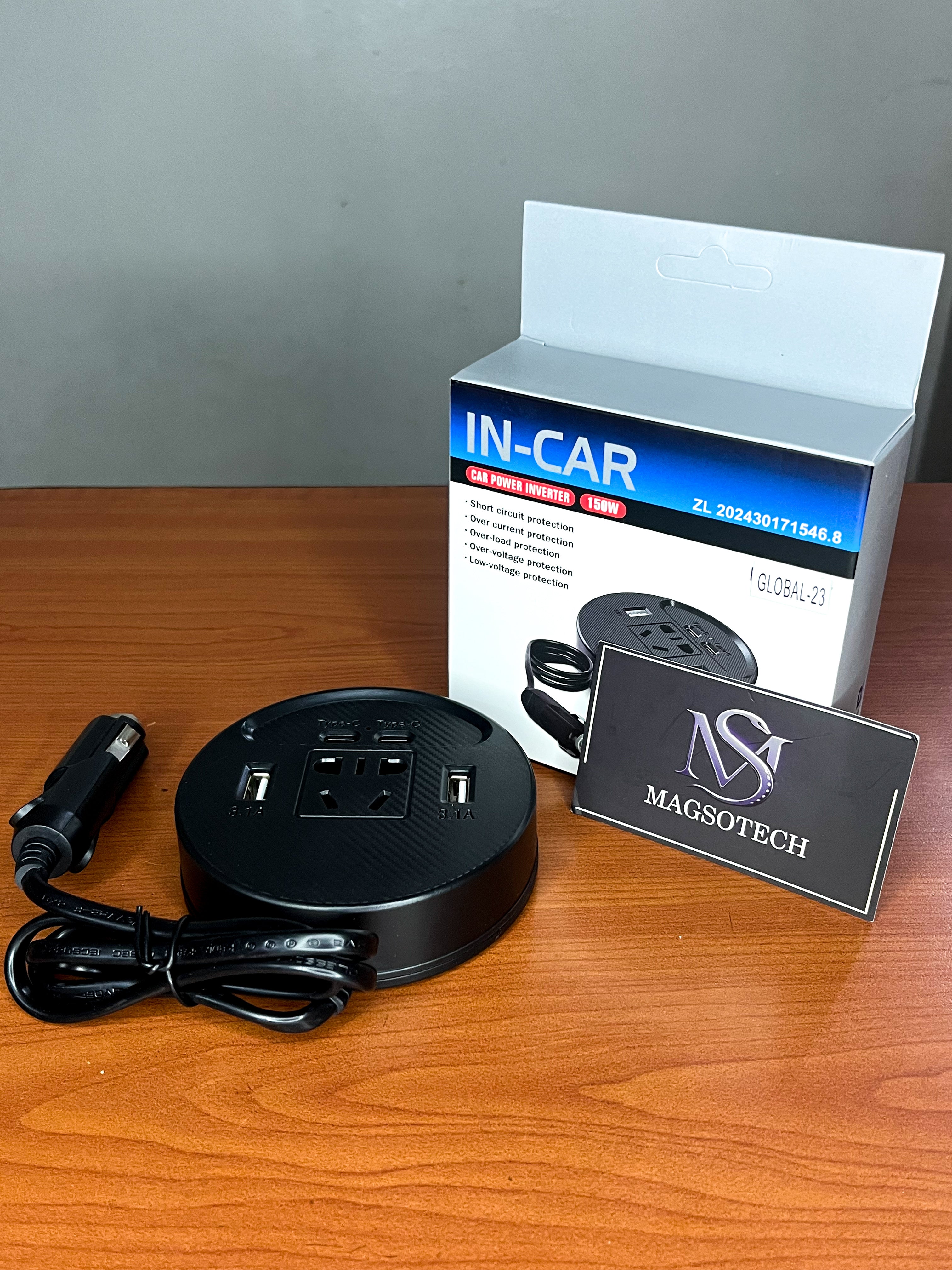 MULTIPUERTO PARA CARRO 12V