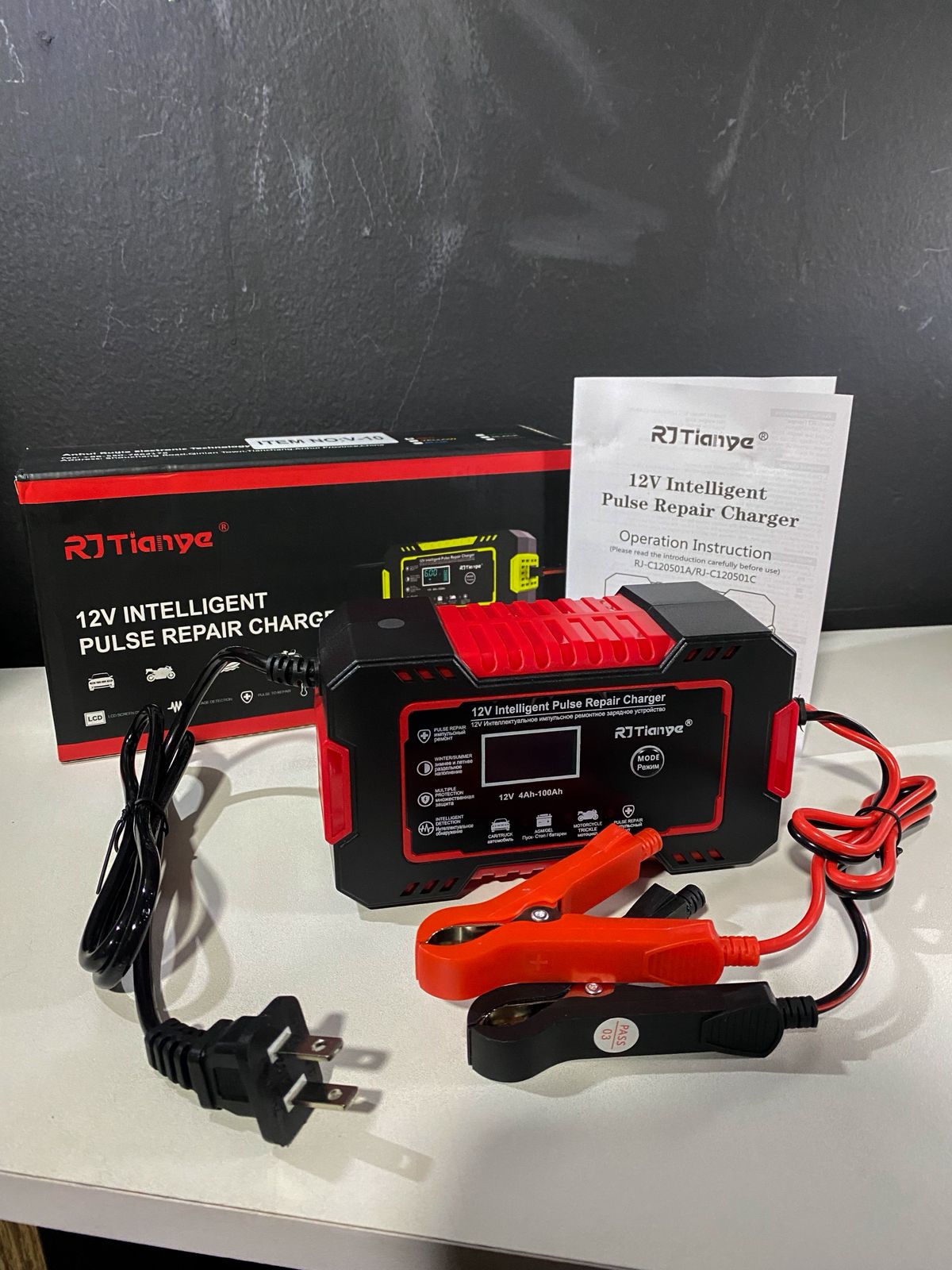 INICIADOR DE BATERIA 12V