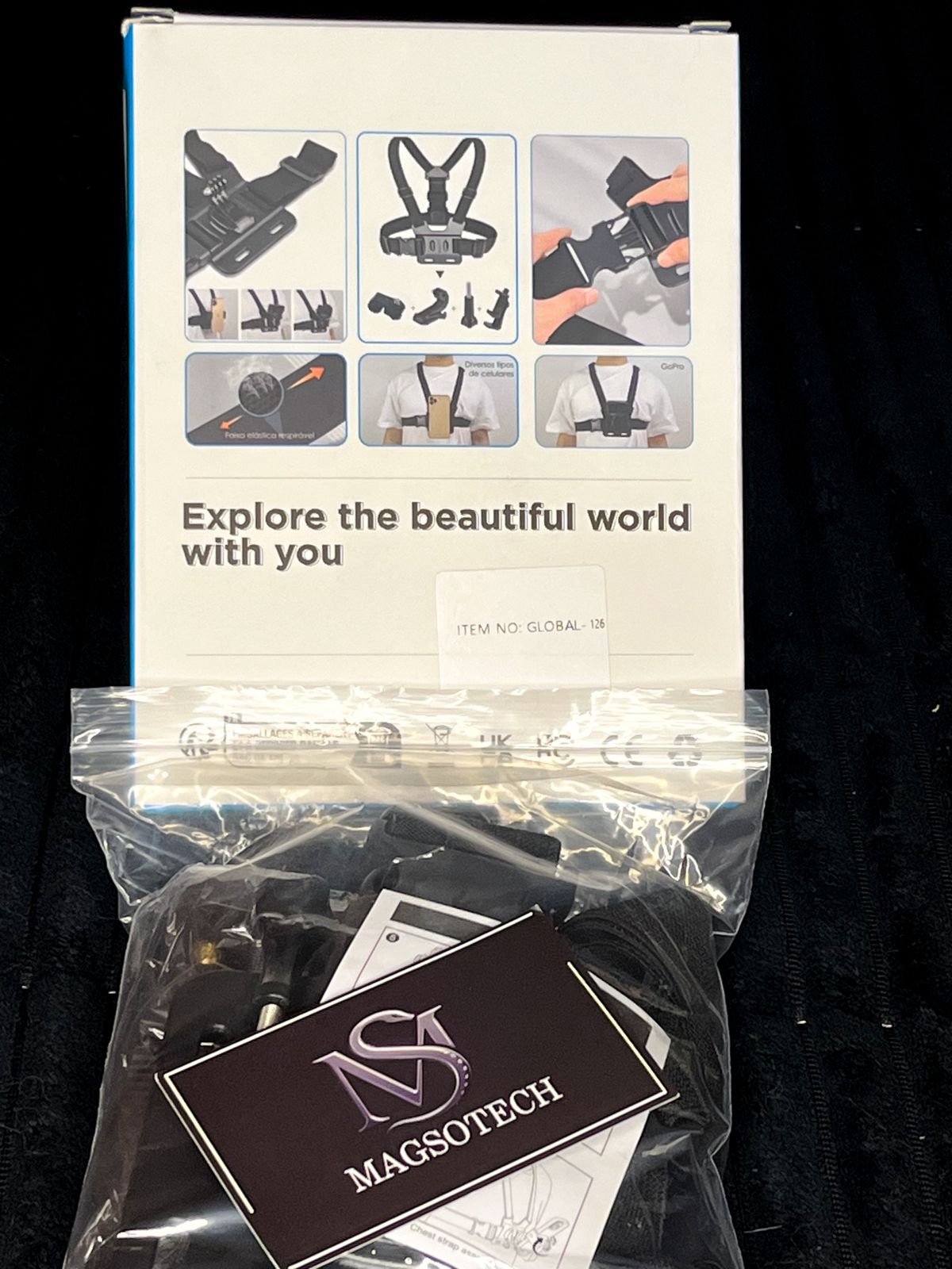 PECHERA SOPORTE PARA GRABAR AJUSTABLE