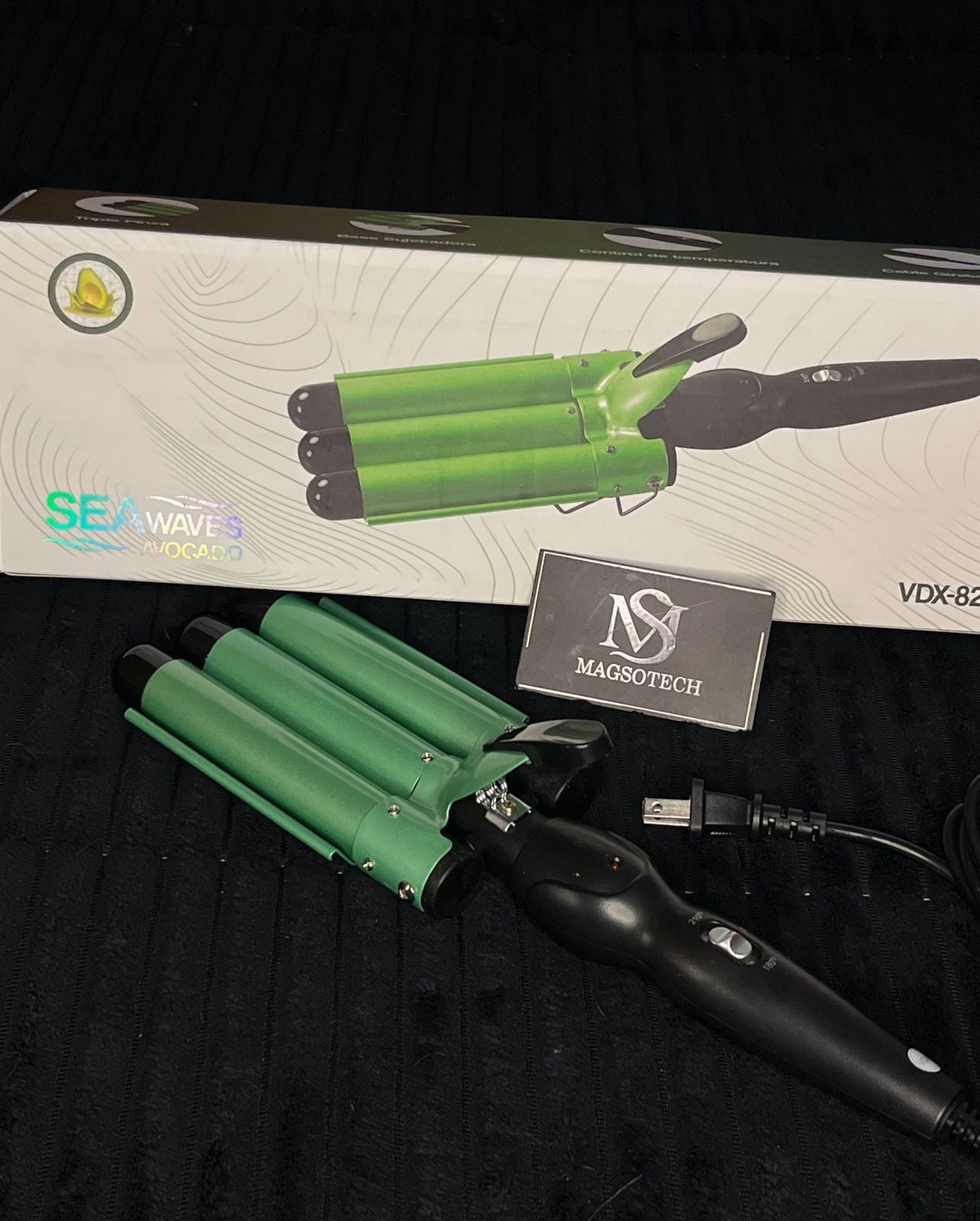 PINZA RIZADORA 3 TUBOS