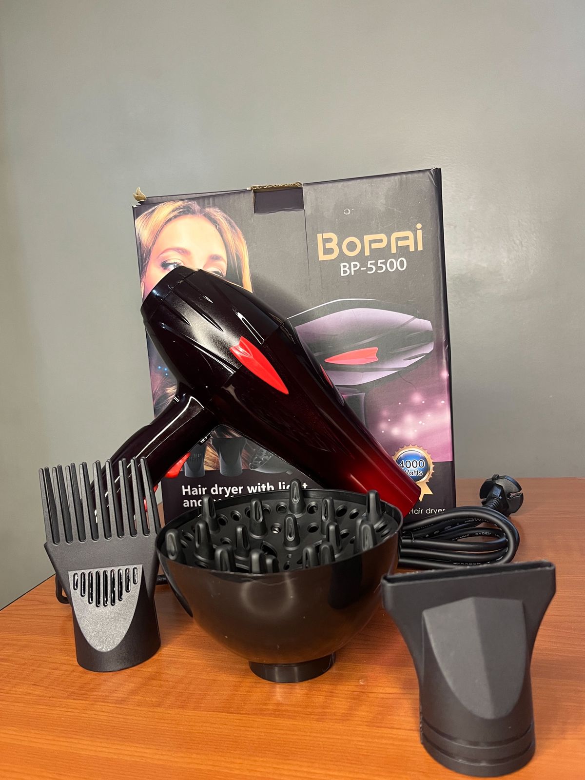 SECADOR DE PELO BOPAI 4000W