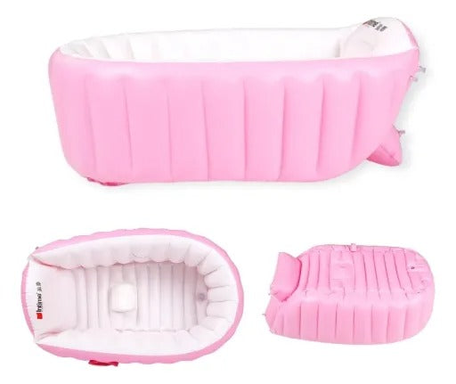 BAÑERA TINA PISCINA INFLABLE PARA BEBÉS