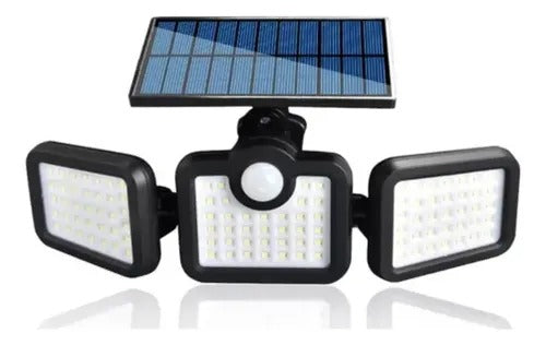 LAMPARA SOLAR LED 3 CUERPOS CON SENSOR