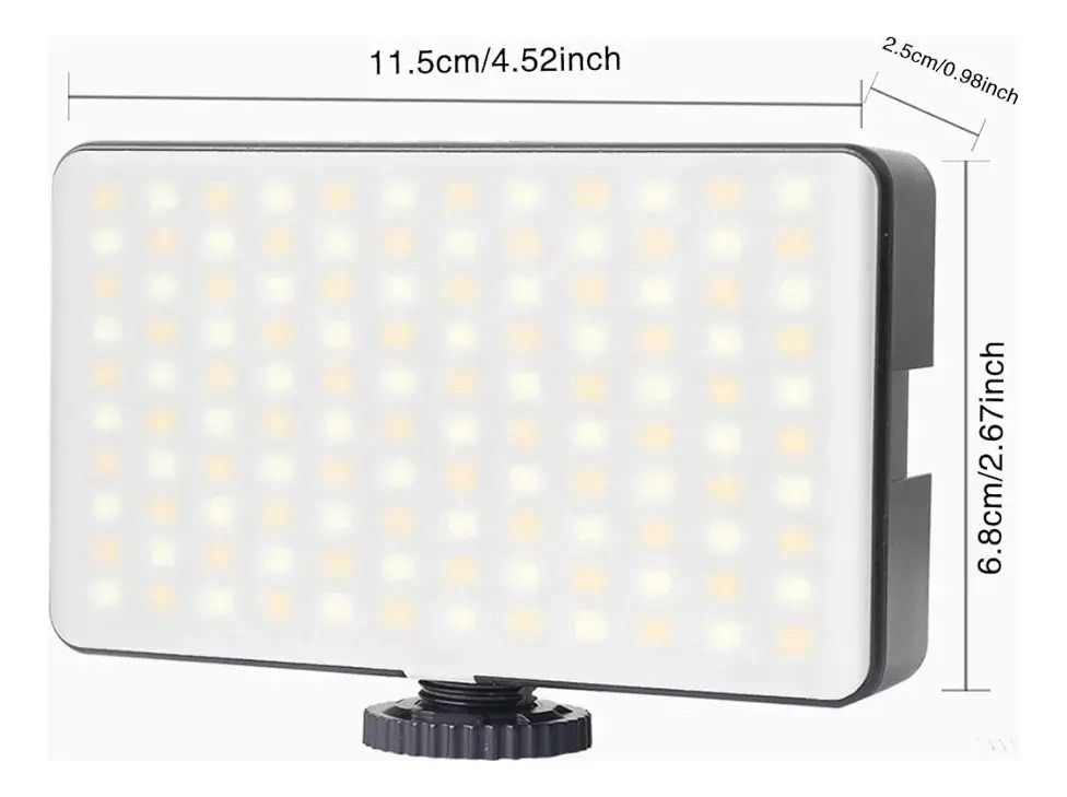PANEL DE LUZ LED PARA CELULAR CON GANCHO