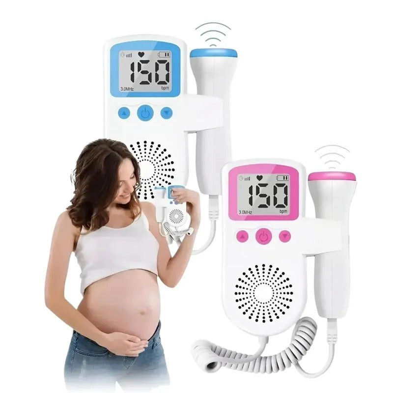 DOOPLER FETAL DIGITAL PORTATIL CON AUDIO Y PANTALLA